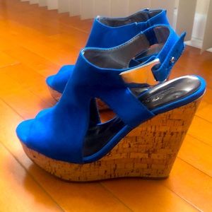 Beautiful blue shoes